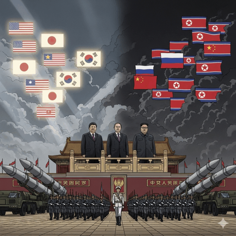 한·미·일 vs 북·중·러