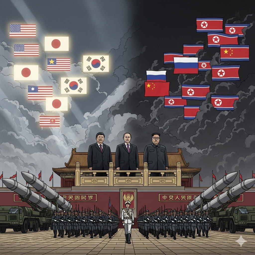 한·미·일 vs 북·중·러