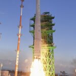 Nuri (KSLV-II) rocket launching from Naro Space Center